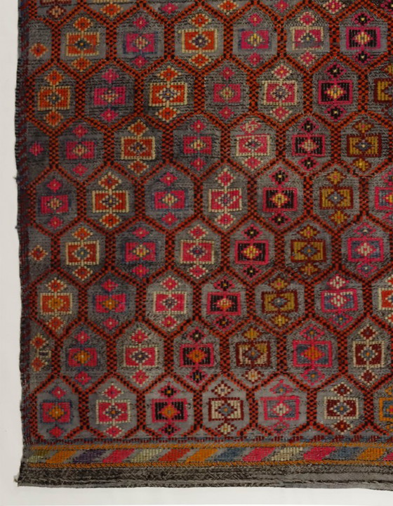 Vintage Anatolian Yoruk Kilim 277 × 156 cm – Handwoven Wool Rug – Rugs & carpets (photo 5 of 11)