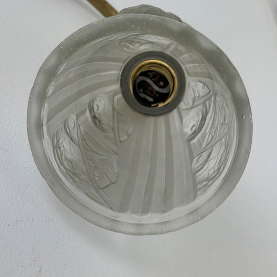 Image 1 of GRANDE APPLIQUE VINTAGE IN STILE ART DÉCO