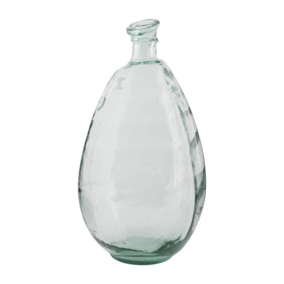 (Fles)vaas, turquoise – Vazen, Glass (photo 3 of 5)