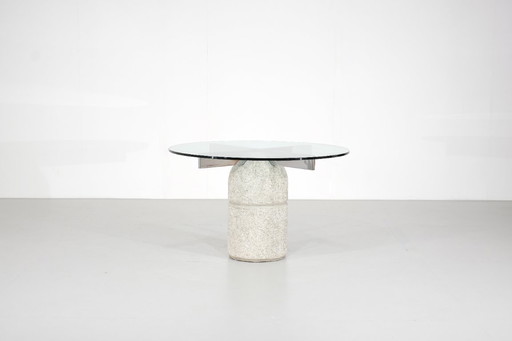 Paracarro table by Giovanni Offredi for Saporiti - 1970s