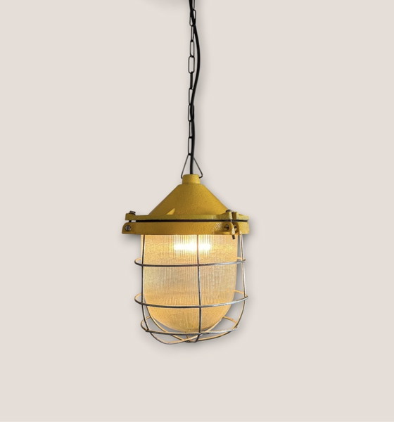 Image 1 of Lampada a sospensione industriale vintage