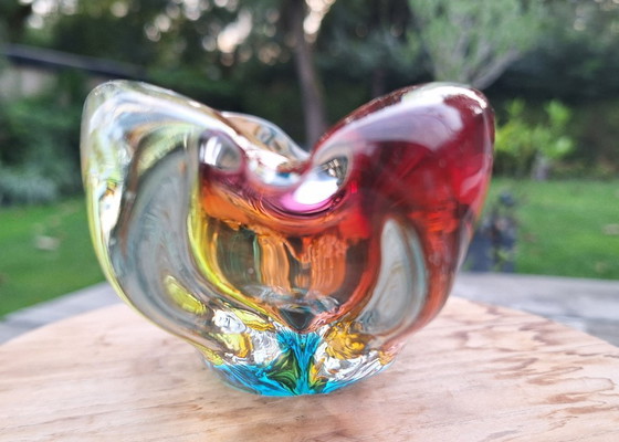 Image 1 of Retro-Kristallglasobjekt 1960' Josef Rozinek