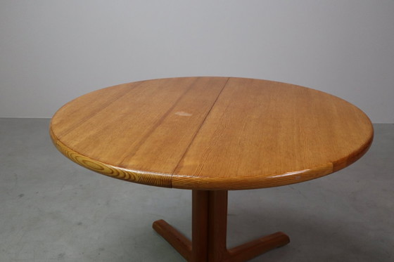 Image 1 of Scandinavian solid pine extendable dining table