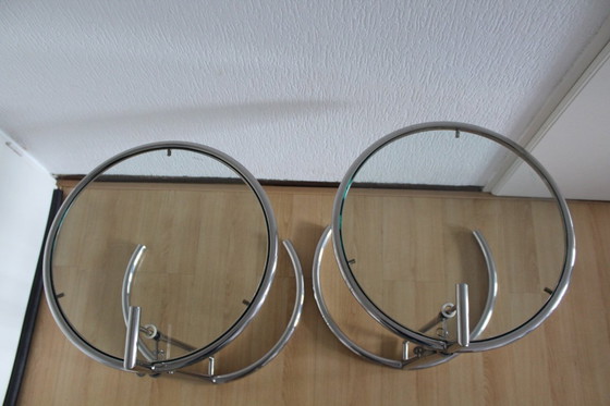 Image 1 of Deux tables d'appoint dites Eileen Gray