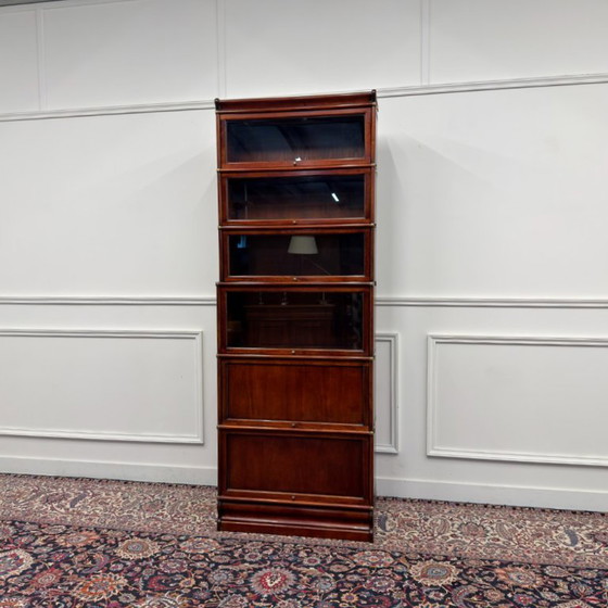 Bibliothèque anglaise de style Globe Wernicke – Verre, Bois (photo 2 of 12)
