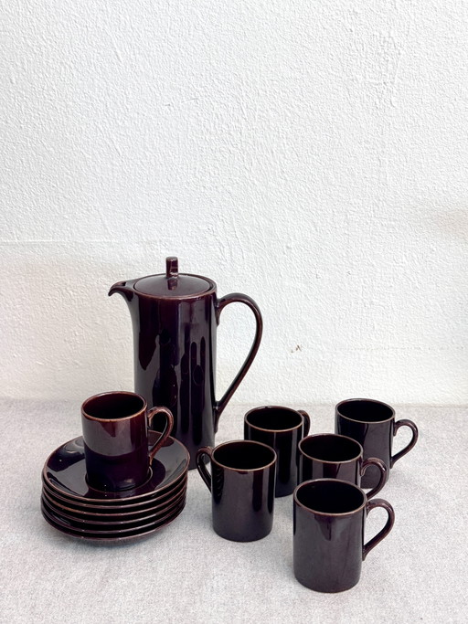Vintage Royal Sphinx Europa Espresso Set – Pierre Daems 1964 – servies, Ceramic