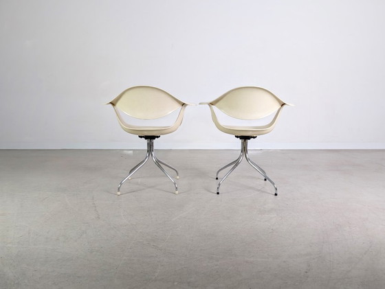 Image 1 of 2x Fauteuil DAF Swag Leg, Charles Eames, George Nelson, Herman Miller