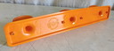 Orange plastic coat rack by Syla - 70s