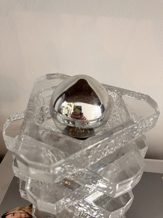 Image 1 of Lampe vintage des années 1970 / lampe de table Peill & Putzler style « ère spatiale »