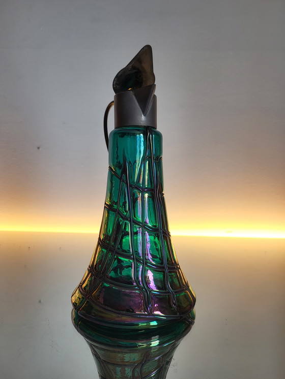 Image 1 of Art nouveau karaf, pitcher, König & Habel Ignaz, Oostenrijk, 1880-1890