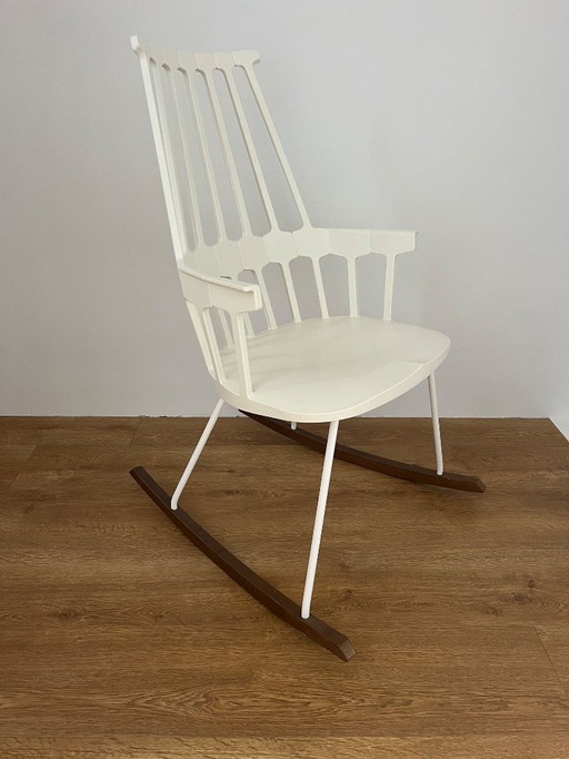 Sedia a dondolo Kartell Comback