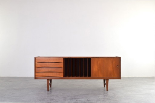 Mid-Century Teak Hi-Fi Sideboard Ulvö by Erik Wørts for Ikea, 1960s.