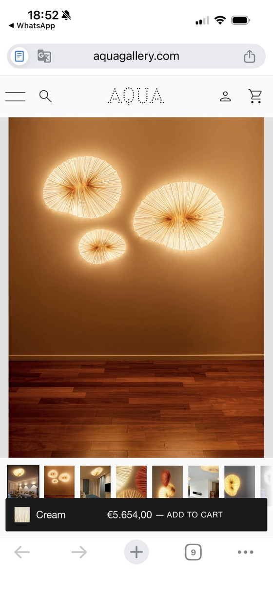 Image 1 of Aqua Creations - Lampe murale/plafonnier Baby Coral
