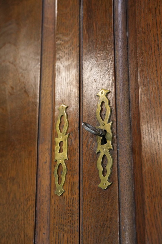 Image 1 of Antiek Engels 18e-eeuws bureau/secretaire met opstand/boekenkast