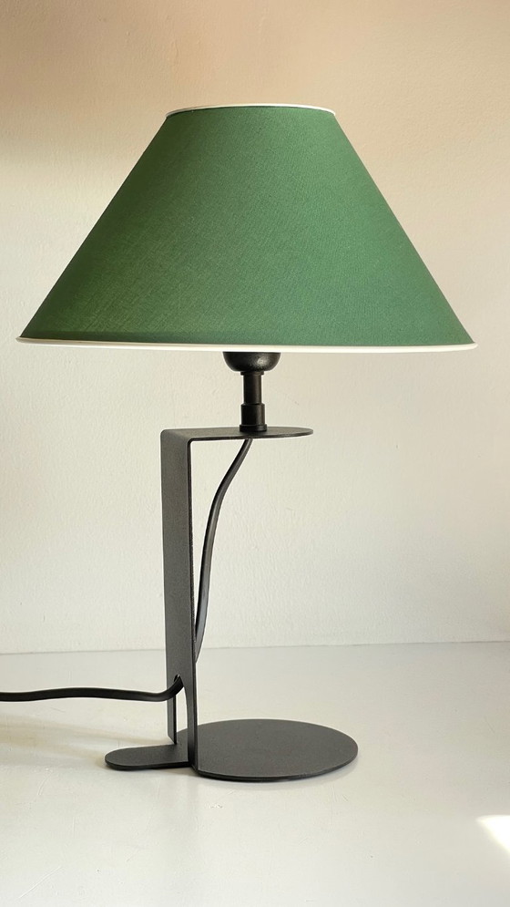 Image 1 of LAMP Steel and Fabric by MADURA