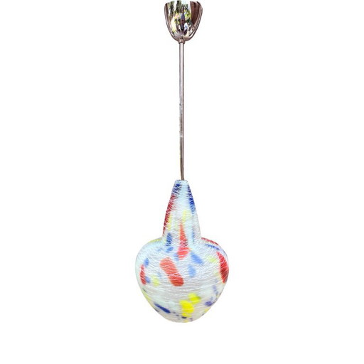 Hanging lamp, designed by J. Junek, Zukov, Czechoslovakia, 1960s.