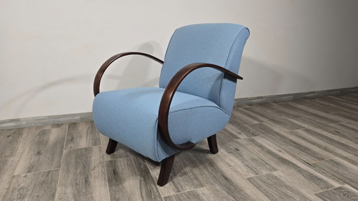 Art Deco Lounge Chair by Jindrich Halabala
