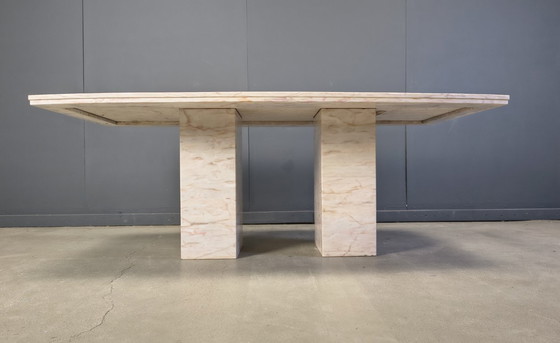 Image 1 of Vintage marble dining table, 1970s
