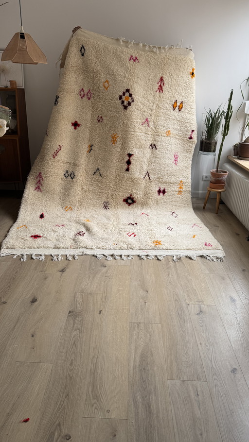 Berber vloerkleed, grafisch 200x300