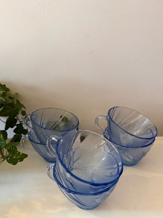 Tasses à café Duralex Beau Rivage, Vaisselle, Verre, Bleu (photo 6 sur 7)