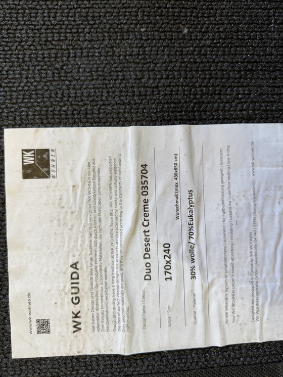 Image 1 of Brink und Campman Duo Wüste Creme 170 x 240 cm