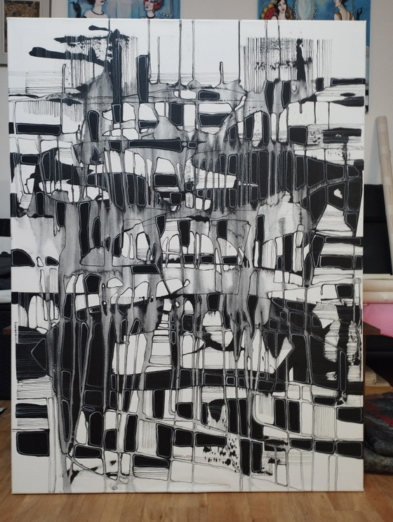 Image 1 of Natia Antadze Abstract Composition XXL
