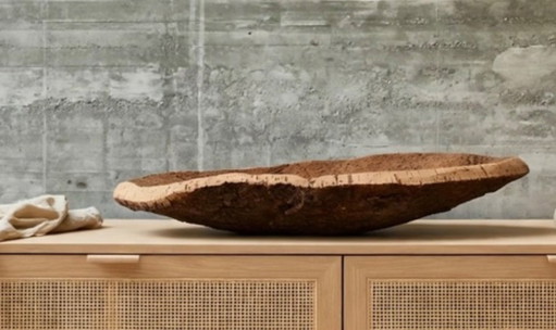 Cork bark catch-all tray or Provençal couasse