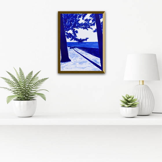 Image 1 of Acrylic on Hahnemühle 325g white paper. Size 40x30cm.