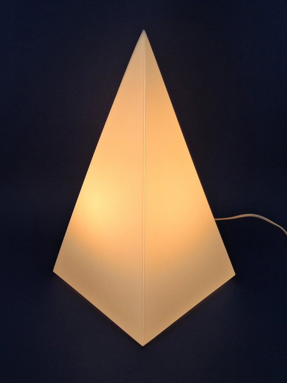 Table lamp Harco Loor for Woja, WOJA Holland, Plastic, White, Vintage (photo 4 of 12)