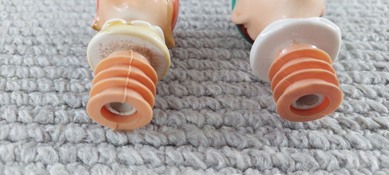 Image 1 of Vintage Porseleinen wijnschenkers van Goebel