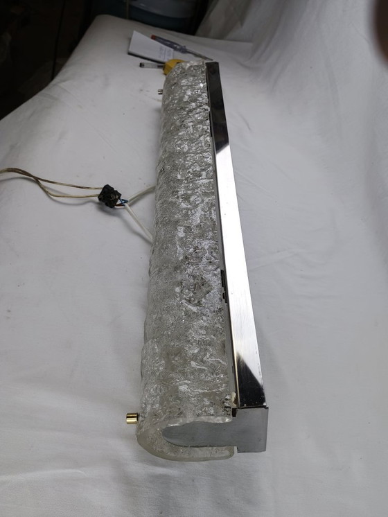 Image 1 of Elegant Mid-Century Modern wall sconce by Kalmar Austria 1950s