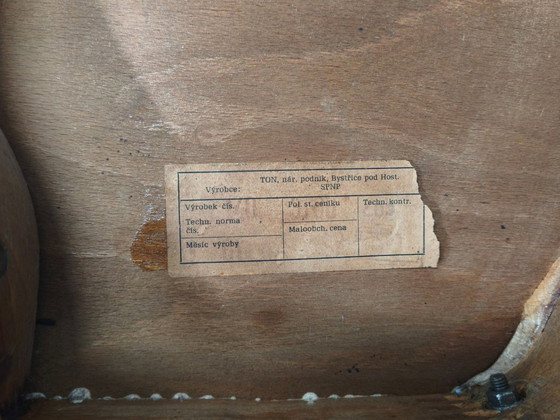 Image 1 of Antonin Suman per TON Dining Chairs, anni '60, set di quattro