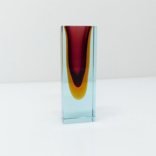 Sommerso Seguso Vetri d'Arte vaas, Murano, circa 1960