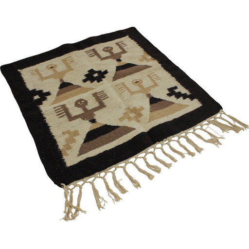 Tappeto vintage in lana, Danimarca 1970
