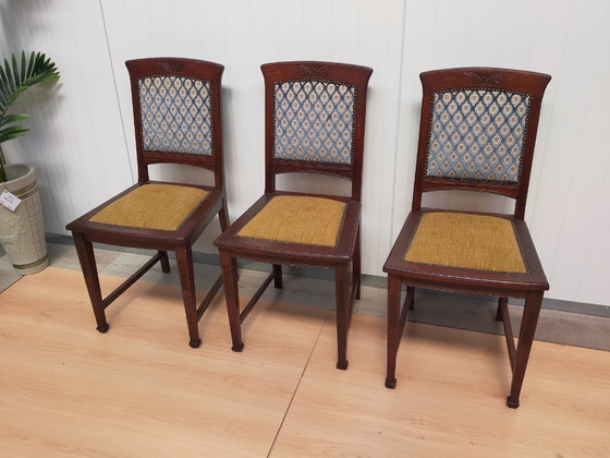 Image 1 of Sedia da pranzo 6 pezzi + tavolo