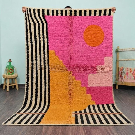 Magnífica Alfombra Bereber Multicolor 150/250cm – vloerkleden en tapijten, Wool (photo 2 of 5)