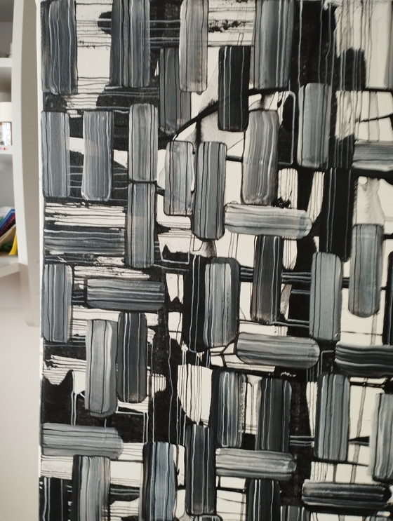 Image 1 of Natia Antadze Abstracte compositie XXL