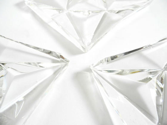 Image 1 of Originale Kinkeldey-Wandlampe aus Kristallglas und Messing aus den 1960er Jahren in neuwertigem Zustand