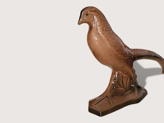 Pair of ceramic pheasants – Decorative Objects, Porcelain, Art Deco (photo 7 of 11)