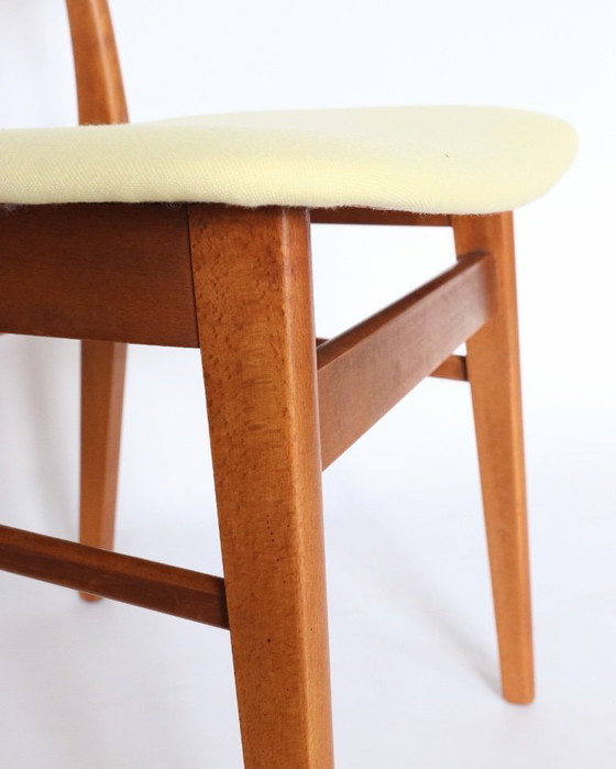 Image 1 of Vintage Findahls teak dining chairs refurbished