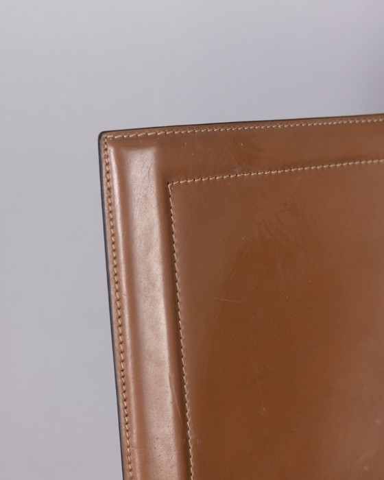 Image 1 of 1970s leather sofa, 'korium' designed by Tito Agnoli for Matteo Grassi