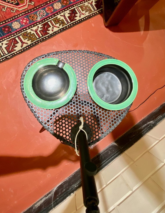 Stehlampe im modernistischen Stil der Mitte des 20. Jahrhunderts (um 1950) mit einem – Stehleuchten, Ceramic (photo 5 of 11)