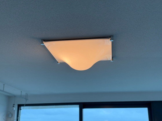 Set di 6 Plafoniere design vintage Martinelli Luce Bolla | Design italiano, Plastica, Alluminio, Grigio (foto 2 di 5)