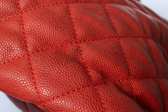 Chanel, gewatteerde portobello rode kaviaarleren tas – Schoudertassen, Calfskin (photo 10 of 18)