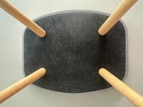 Image 1 of Hay About a Lounge Chair AAL82 con cojín y otomana