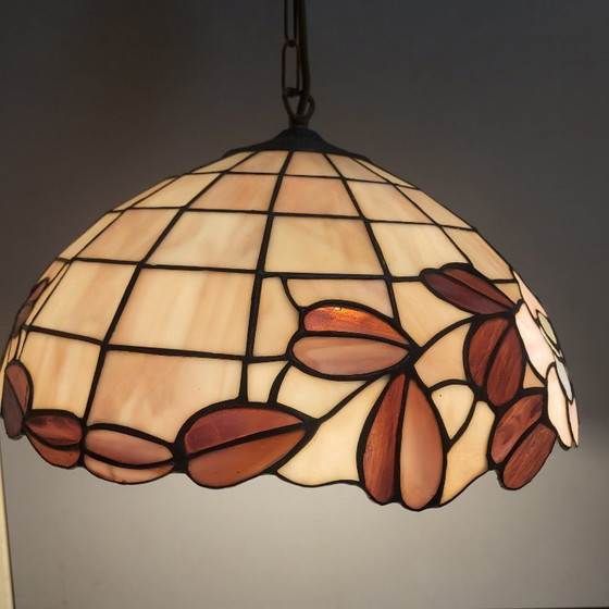 Image 1 of Lampada a sospensione Tiffany vintage
