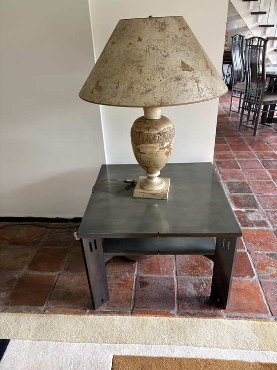 Giorgetti 2x Hoektafel Met Tussenblad – Bijzettafels, Glass, Wood (photo 6 of 6)