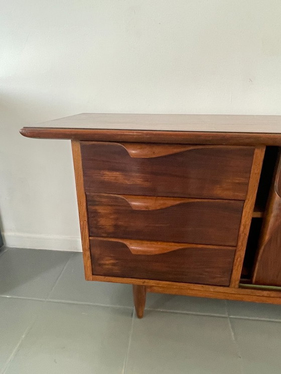 Image 1 of Rosewood sideboard from the 1960s, Nordic style.