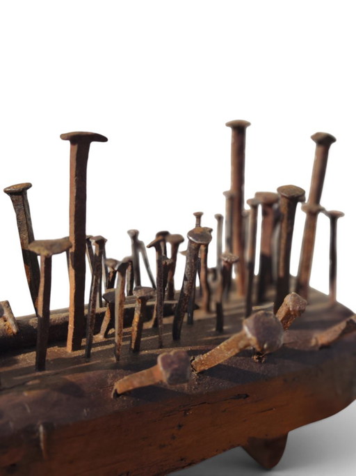 Objeto decorativo de arte pobre – decoratieve objecten, Iron, Wood (photo 2 of 6)