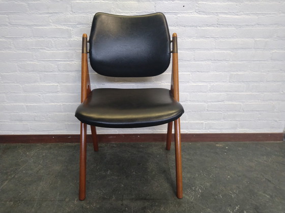 Image 1 of 4 sedie Olav Houg design scandinavo anni '60